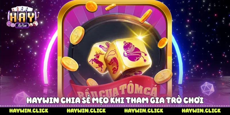Mẹo Đánh Bầu Cua Trên Điện Thoại - Bí Quyết Chơi Hiệu Quả Haywin chia sẻ mẹo khi tham gia trò chơi